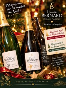 marché de Noel 2026 Champagne Claude Bernard